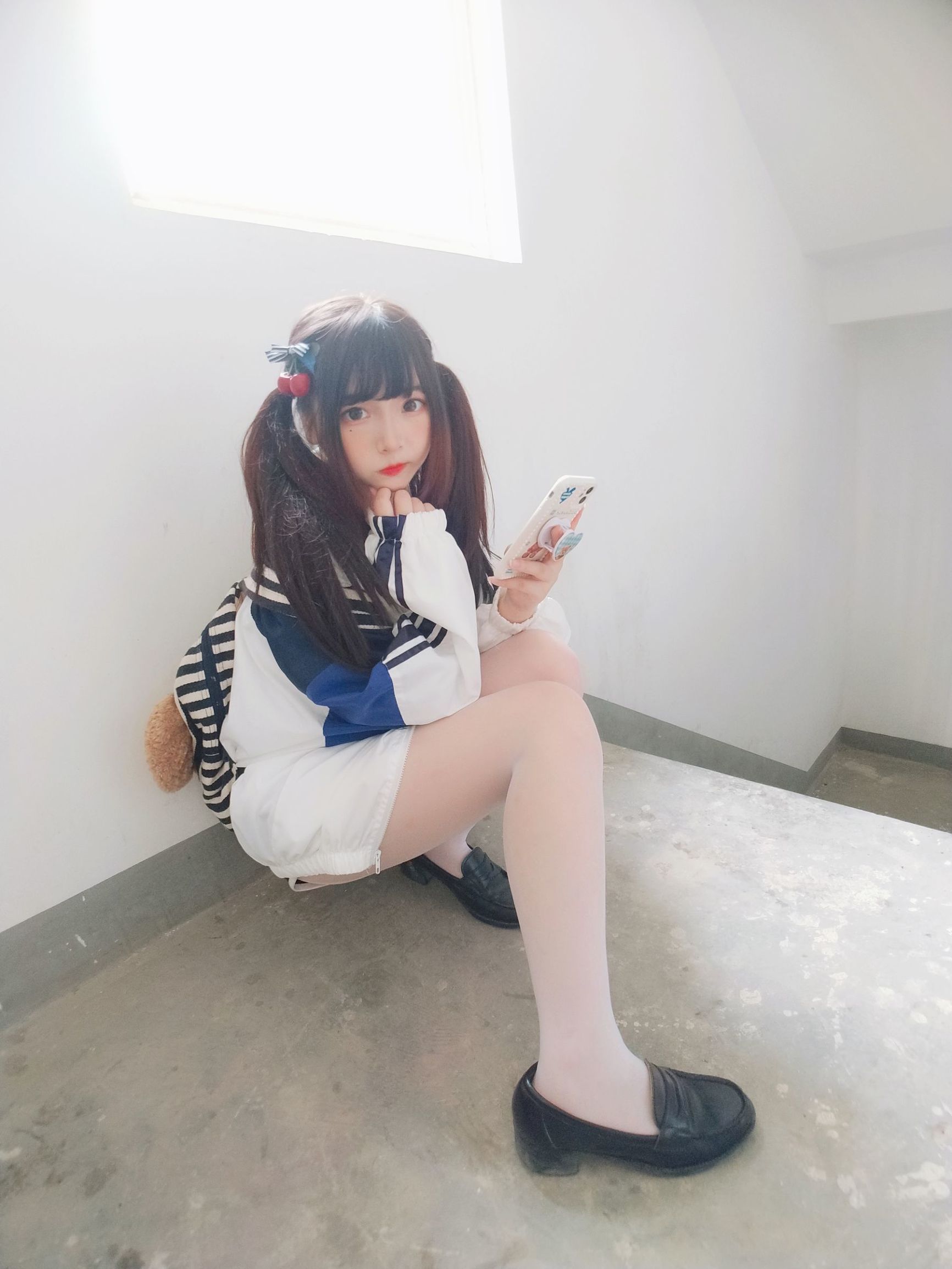 [COS福利]二次元美女古川kagura白丝体操运动服插图8